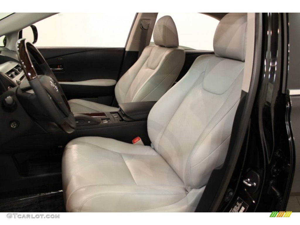 Light Gray/Espresso Birds-Eye Maple Interior 2010 Lexus RX 450h Hybrid Photo #55738515