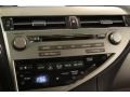 2010 Lexus RX Light Gray/Espresso Birds-Eye Maple Interior Audio System Photo