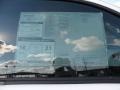 2012 Toyota Tacoma V6 TRD Double Cab 4x4 Window Sticker