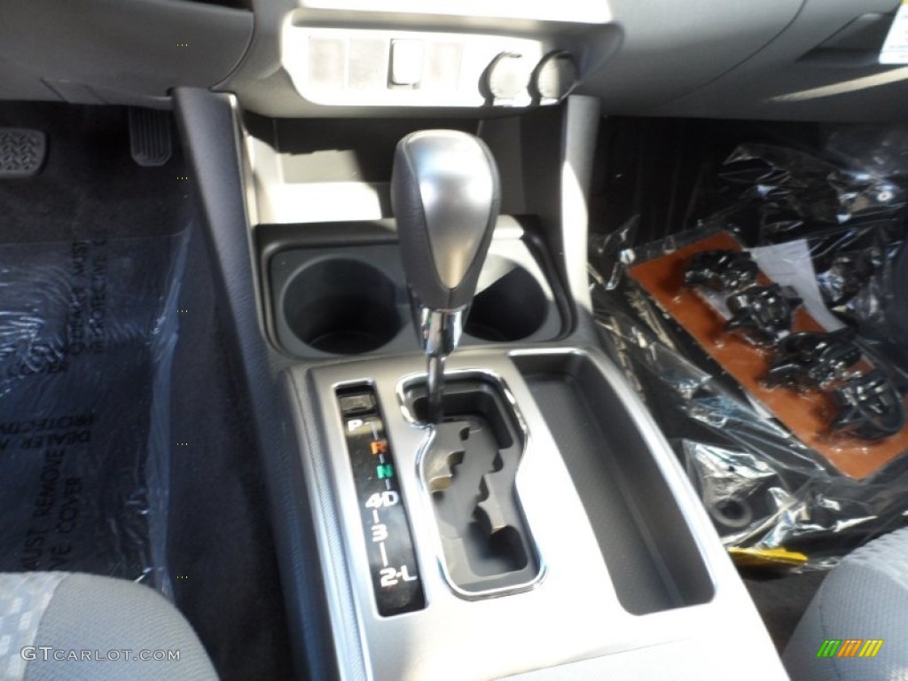 2012 Tacoma V6 Prerunner Double Cab - Magnetic Gray Mica / Graphite photo #29