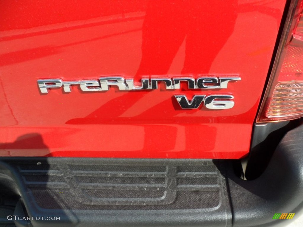 2012 Tacoma V6 Prerunner Double Cab - Barcelona Red Metallic / Sand Beige photo #16