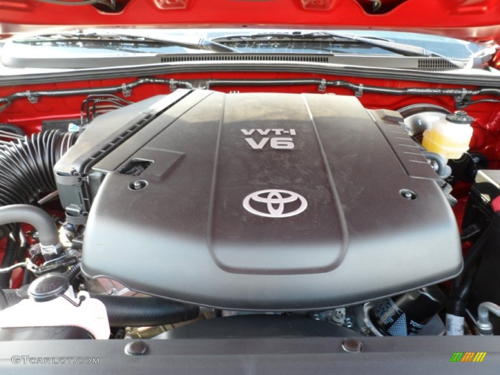 2012 Toyota Tacoma V6 Prerunner Double Cab 4.0 Liter DOHC 24-Valve VVT-i V6 Engine Photo #55739194