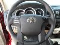 Sand Beige Steering Wheel Photo for 2012 Toyota Tacoma #55739313