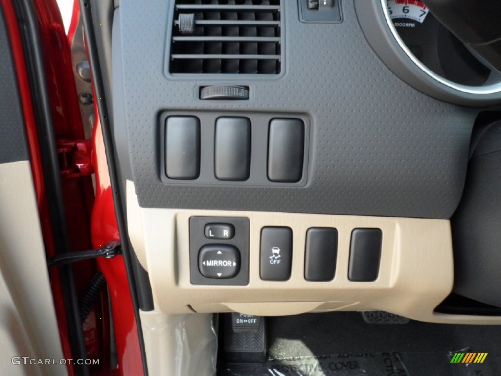 2012 Toyota Tacoma V6 Prerunner Double Cab Controls Photo #55739331