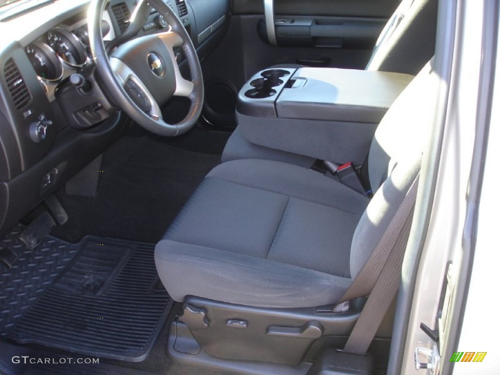 2009 Silverado 1500 LT Extended Cab 4x4 - Silver Birch Metallic / Ebony photo #10