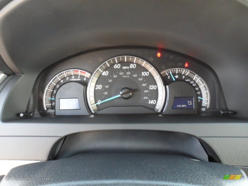 2012 Toyota Camry SE V6 Gauges Photo #55739633