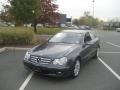 2008 Steel Grey Metallic Mercedes-Benz CLK 350 Coupe  photo #1