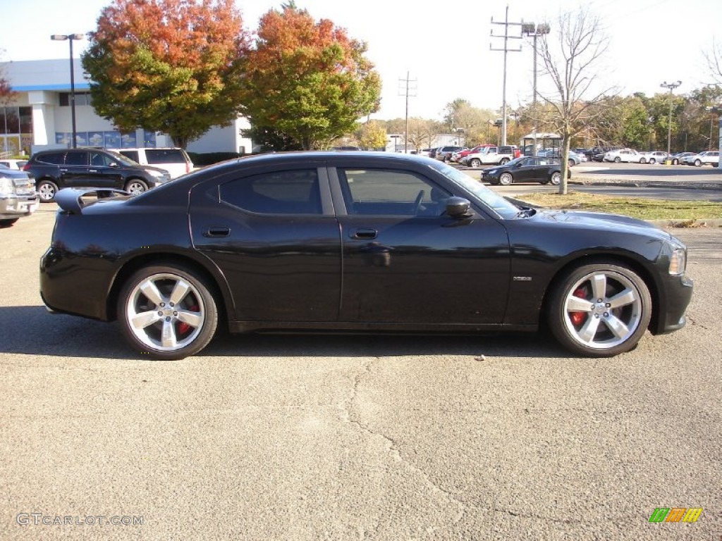 Brilliant Black Crystal Pearl 2007 Dodge Charger SRT-8 Exterior Photo #55739903