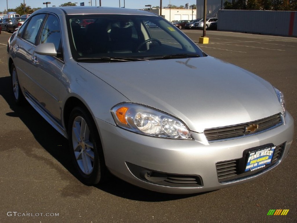 2011 Impala LTZ - Silver Ice Metallic / Ebony photo #3