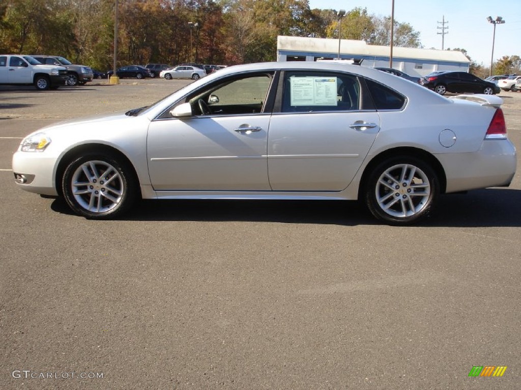 2011 Impala LTZ - Silver Ice Metallic / Ebony photo #9