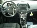 Jet Black/Dark Titanium 2012 Chevrolet Sonic LT Hatch Dashboard