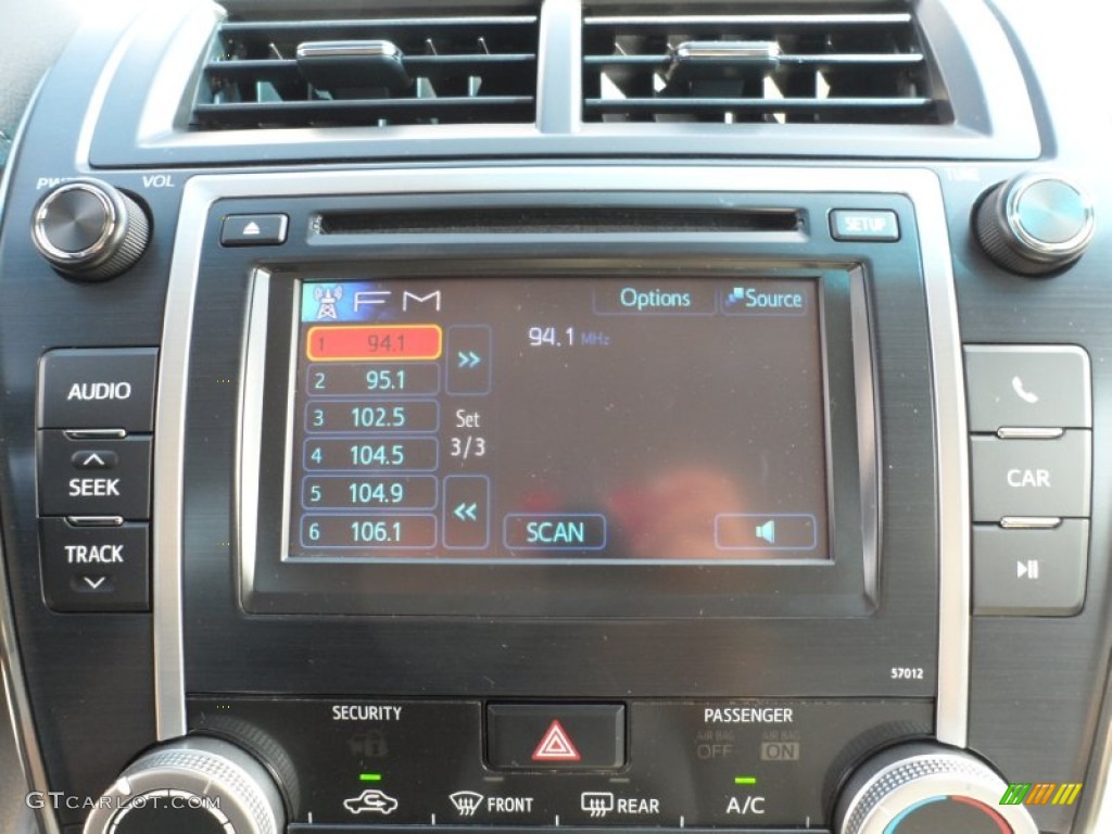 2012 Toyota Camry LE Audio System Photo #55740878