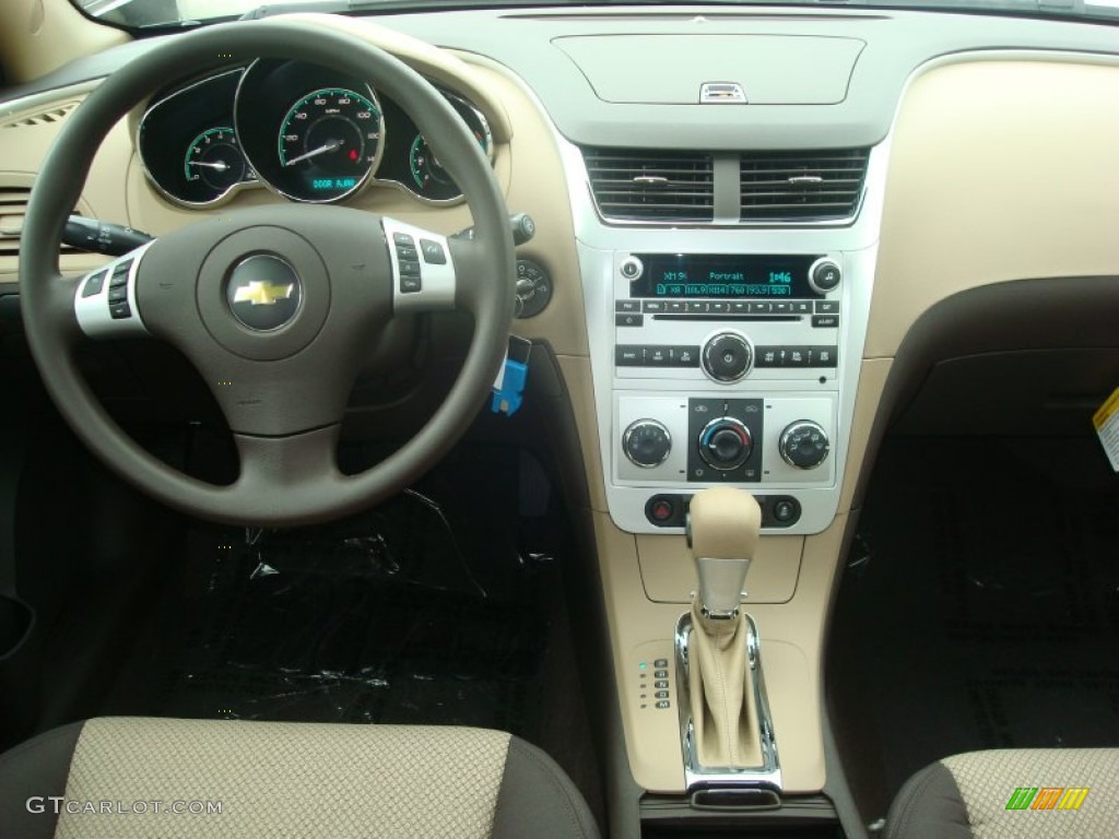 2012 Malibu LS - Black Granite Metallic / Cocoa/Cashmere photo #4