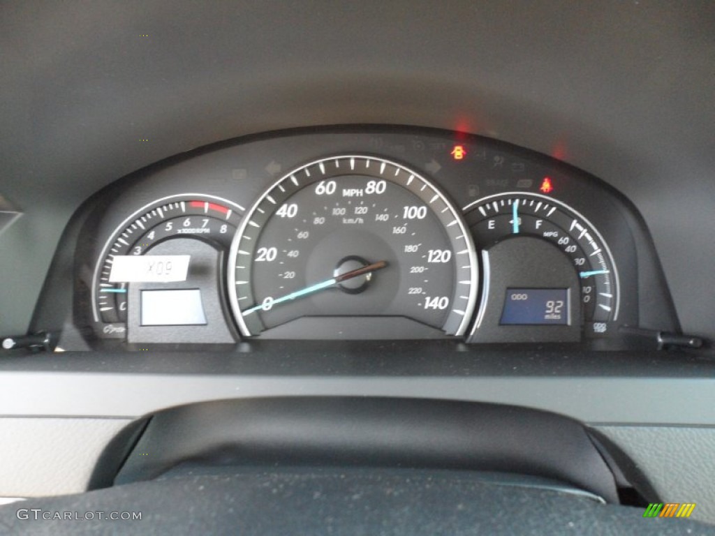 2012 Toyota Camry LE Gauges Photo #55741233