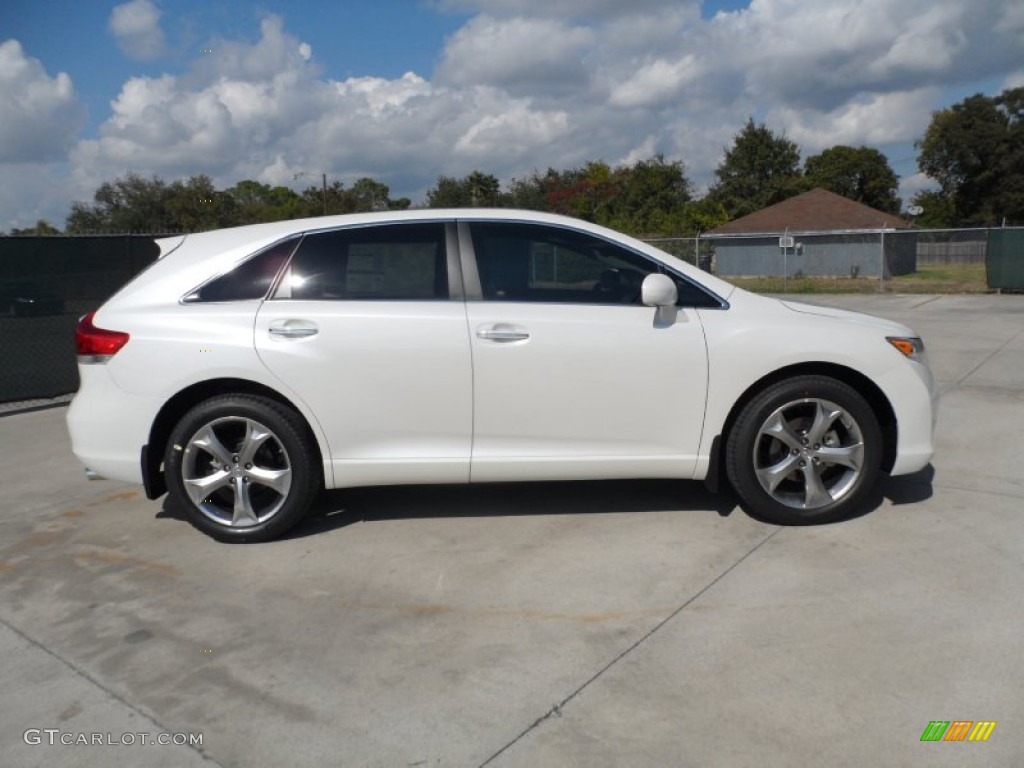 2011 Venza V6 - Blizzard Pearl White / Ivory photo #2