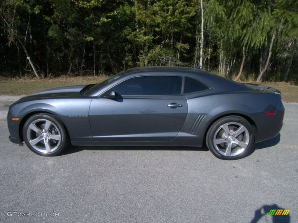 Cyber Gray Metallic 2010 Chevrolet Camaro SS/RS Coupe Exterior Photo #55741611