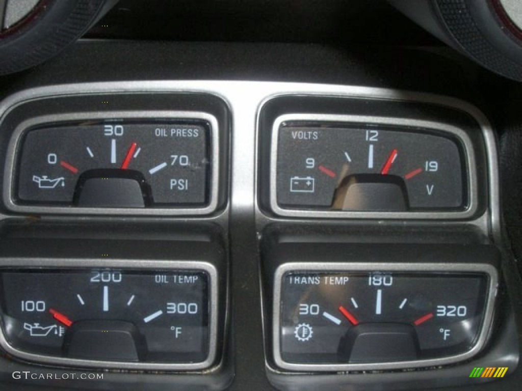 2010 Chevrolet Camaro SS/RS Coupe Gauges Photo #55741708
