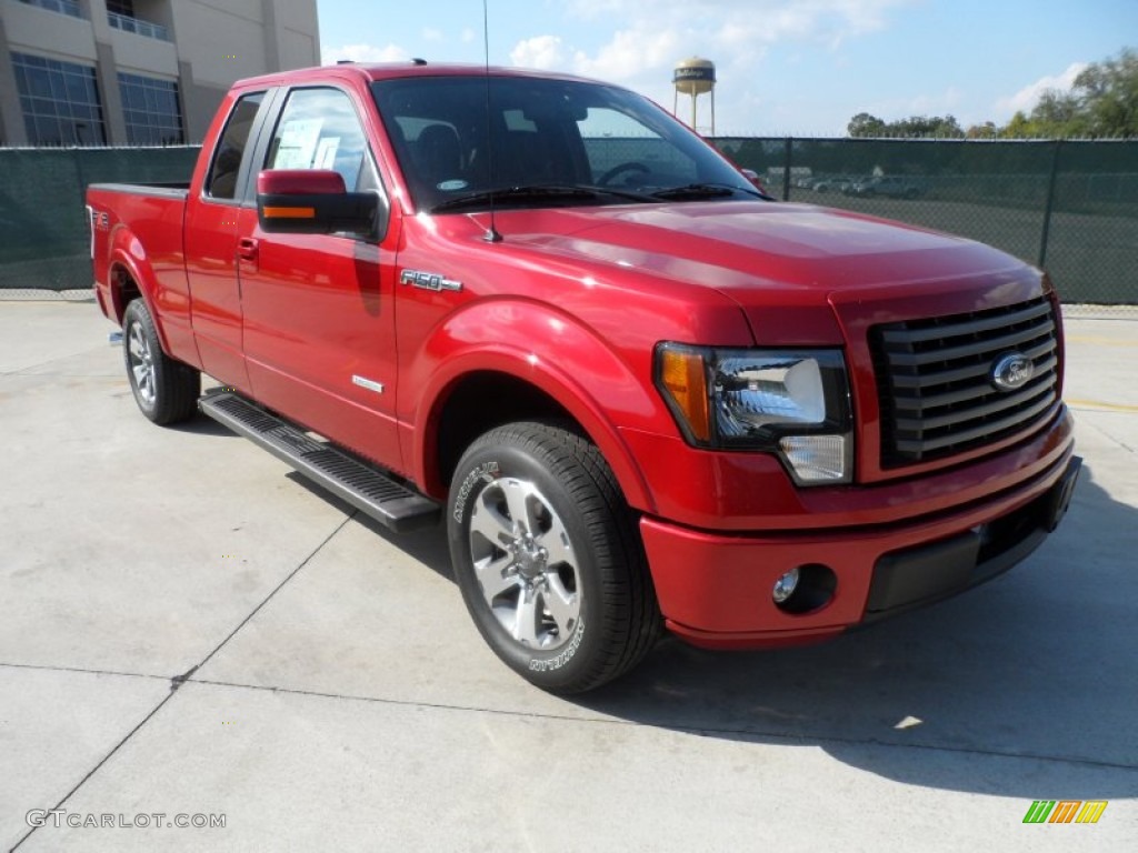 Red Candy Metallic 2011 Ford F150 FX2 SuperCab Exterior Photo #55741905