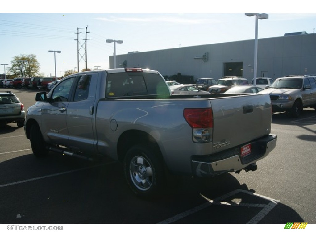 2008 Tundra Limited Double Cab 4x4 - Silver Sky Metallic / Graphite Gray photo #3