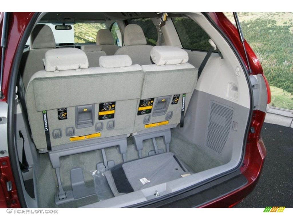 2012 Toyota Sienna LE Trunk Photo #55742889