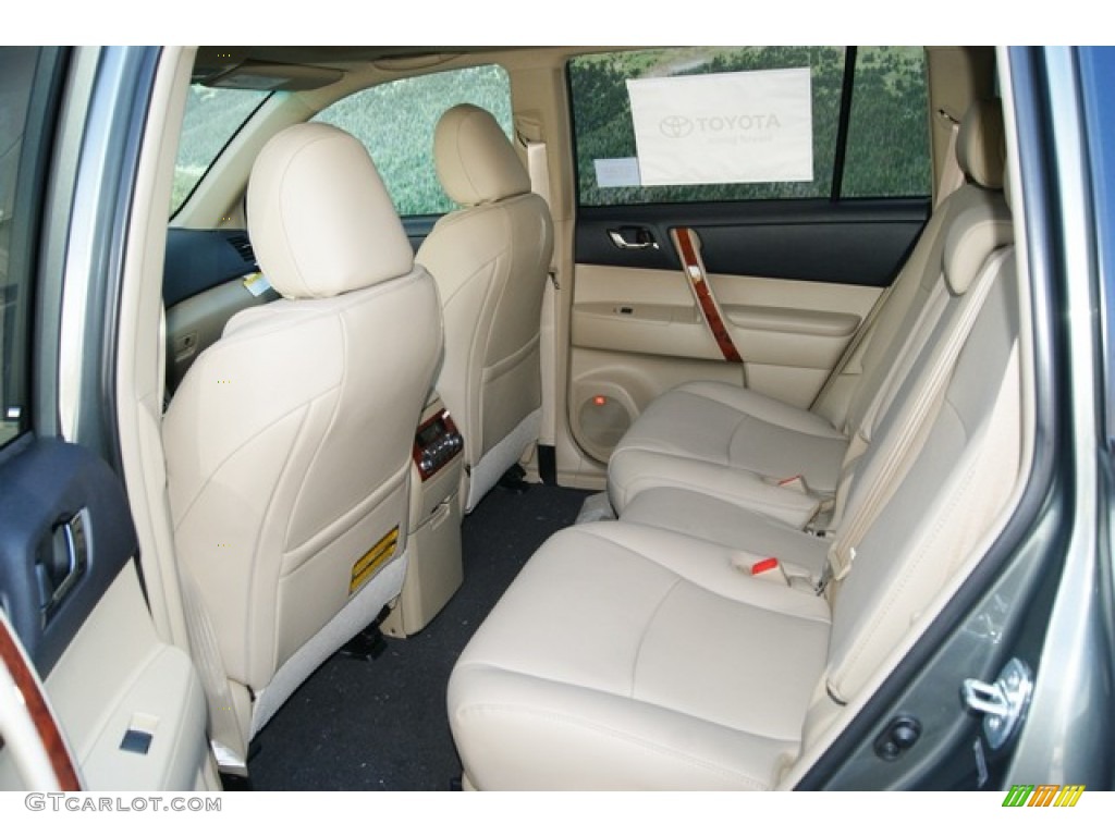 Sand Beige Interior 2012 Toyota Highlander Limited 4WD Photo #55743147