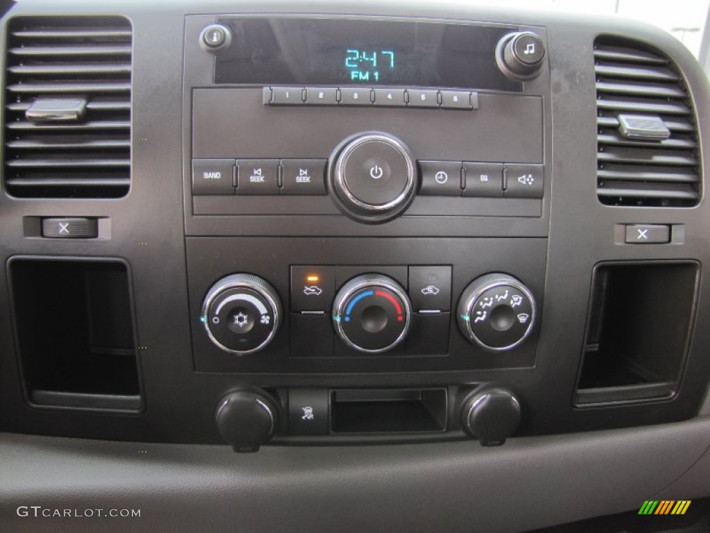 2010 Silverado 1500 Crew Cab - Blue Granite Metallic / Dark Titanium photo #9