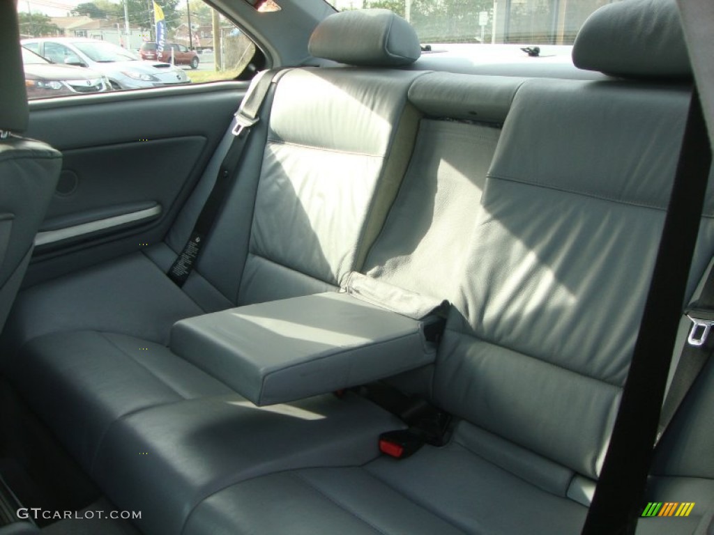 2002 3 Series 330i Coupe - Titanium Silver Metallic / Grey photo #11