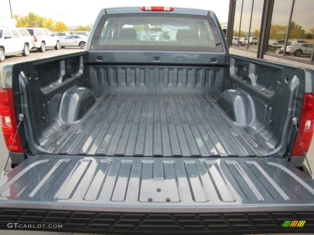 2010 Silverado 1500 Crew Cab - Blue Granite Metallic / Dark Titanium photo #17