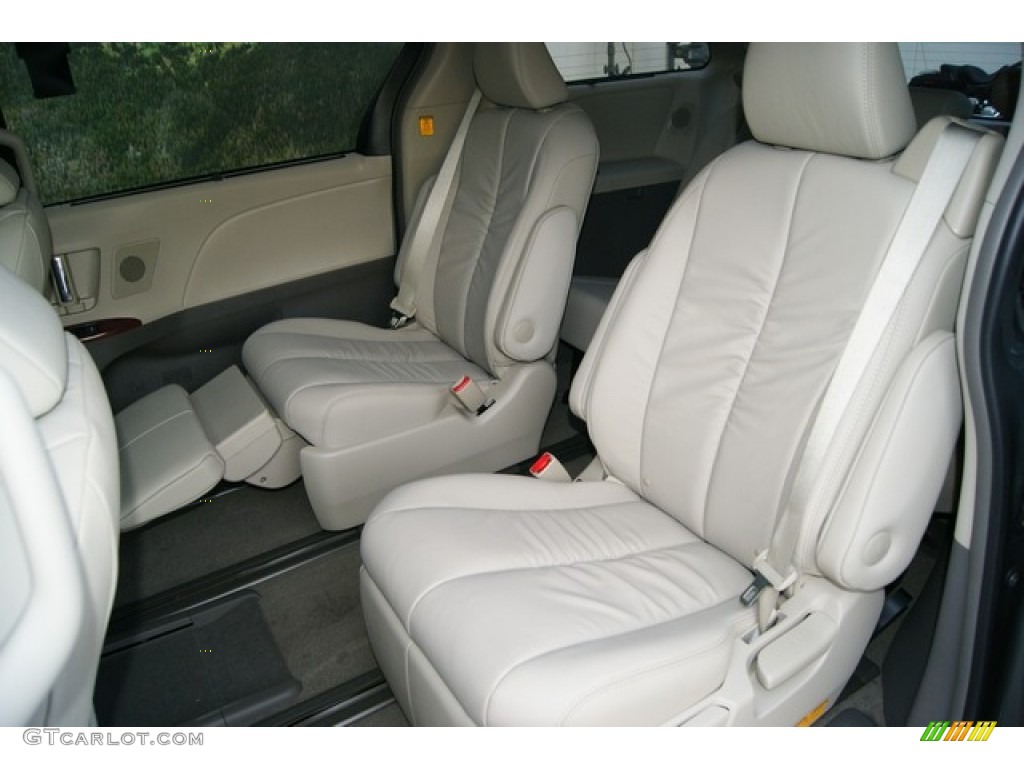 Bisque Interior 2012 Toyota Sienna XLE AWD Photo #55743492
