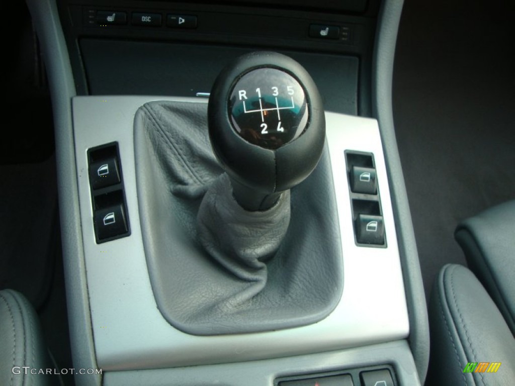 2002 3 Series 330i Coupe - Titanium Silver Metallic / Grey photo #21