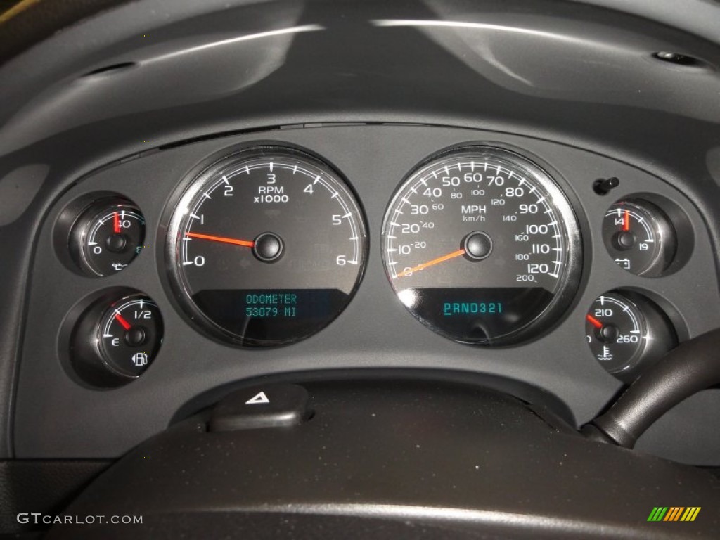 2008 Chevrolet Tahoe LTZ 4x4 Gauges Photo #55744305