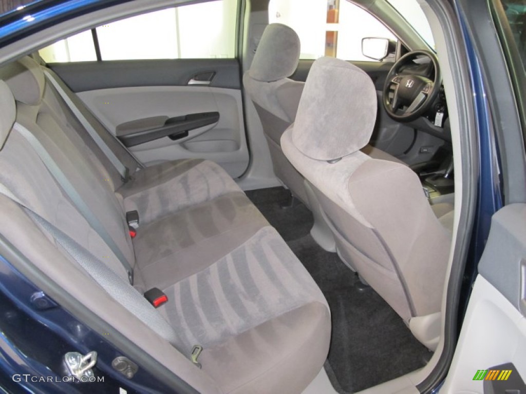 2010 Accord LX Sedan - Royal Blue Pearl / Gray photo #8