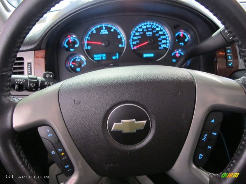 2009 Tahoe LTZ - Silver Birch Metallic / Ebony photo #15