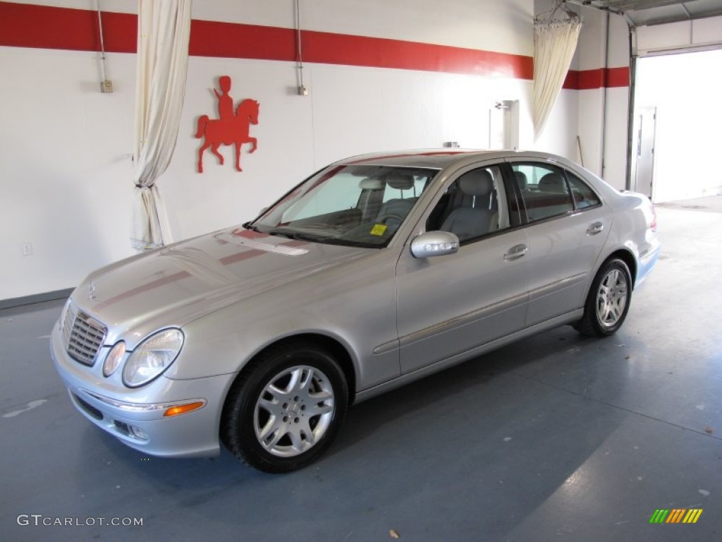 2004 E 320 Sedan - Brilliant Silver Metallic / Stone photo #1