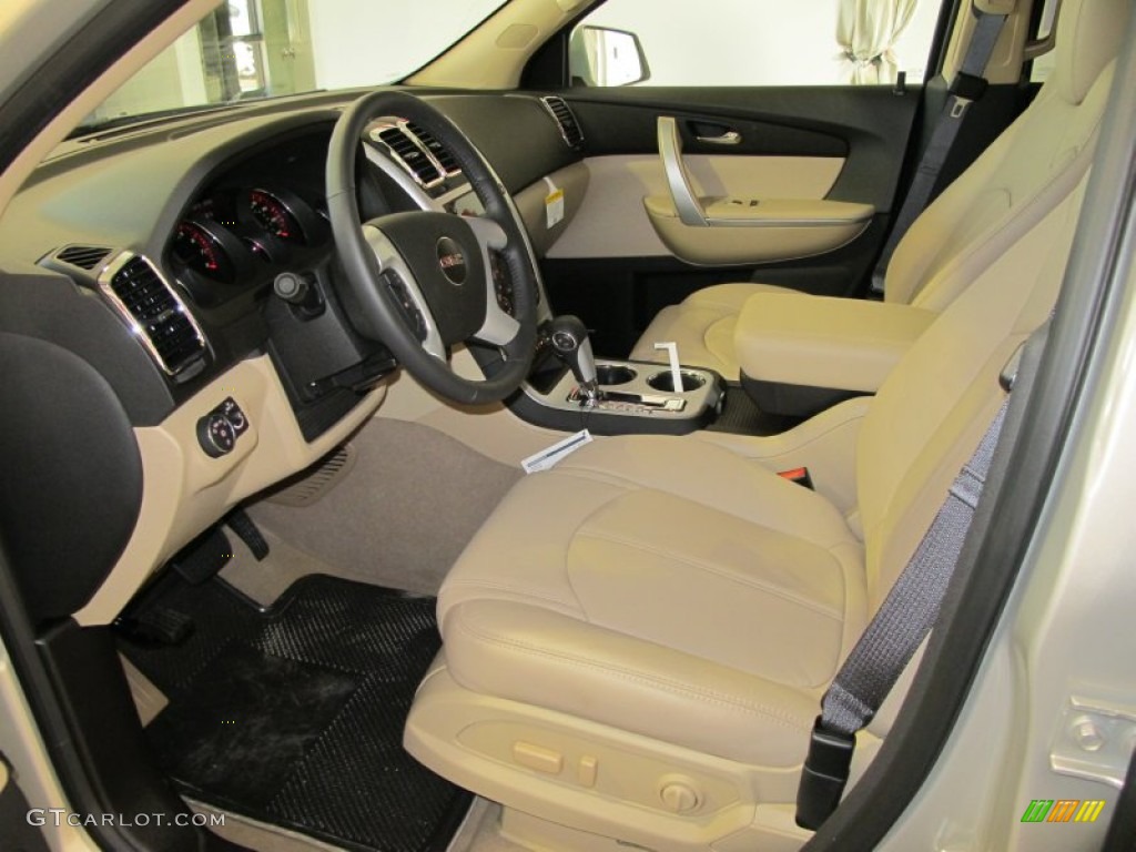 Cashmere Interior 2012 GMC Acadia SLT Photo #55745630
