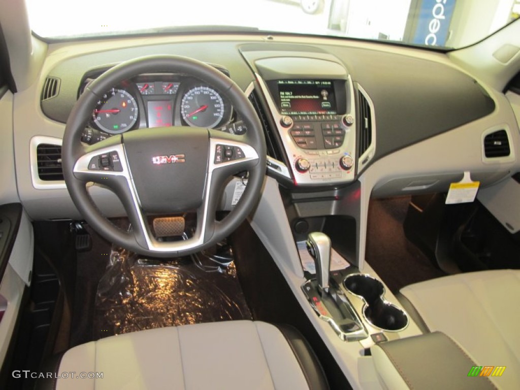 2012 GMC Terrain SLT Light Titanium Dashboard Photo #55746235