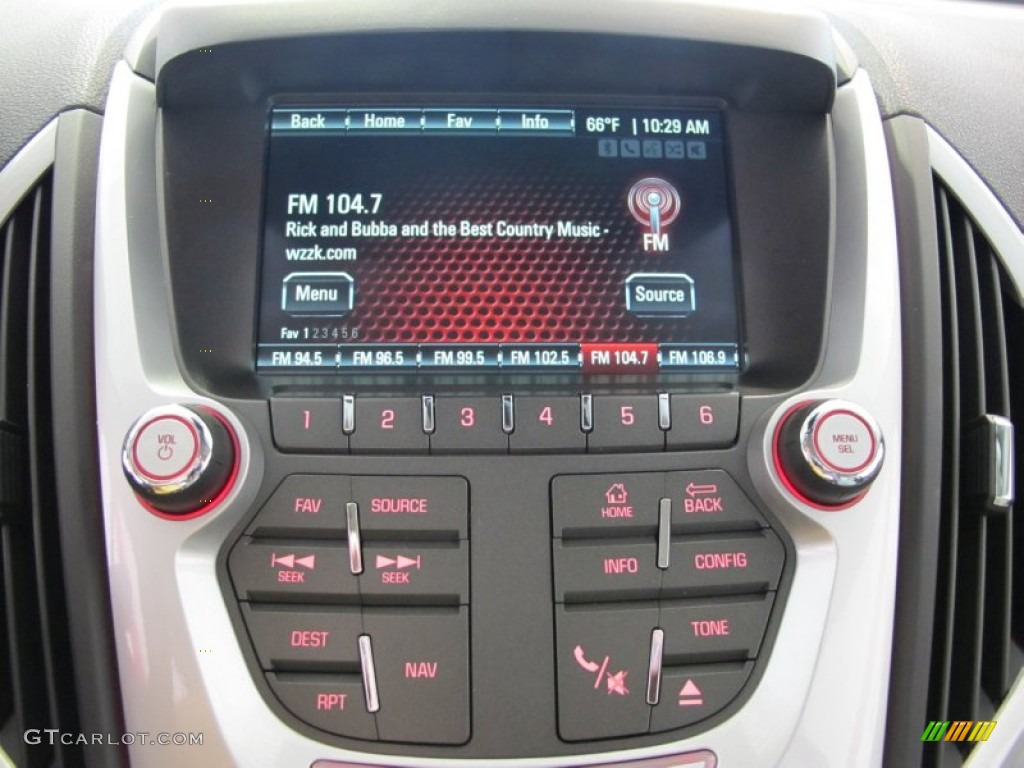 2012 GMC Terrain SLT Audio System Photos