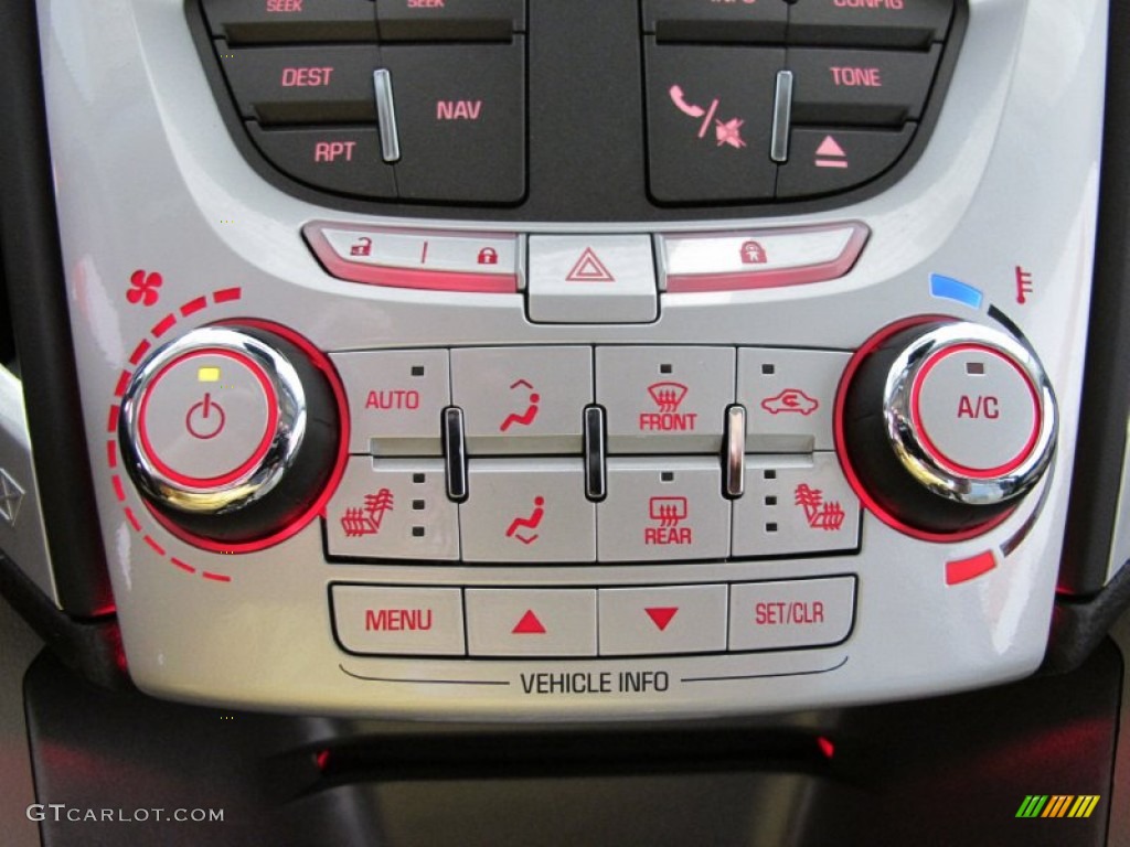 2012 GMC Terrain SLT Controls Photo #55746269