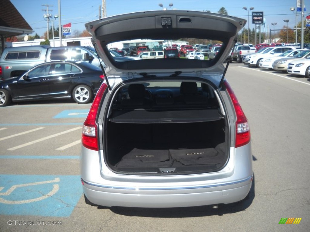 2009 Elantra Touring - Quicksilver / Black photo #4