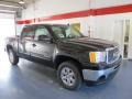 2012 Onyx Black GMC Sierra 1500 SLT Crew Cab 4x4  photo #5