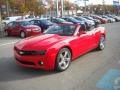 Victory Red - Camaro LT Convertible Photo No. 8