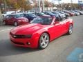 2012 Victory Red Chevrolet Camaro LT Convertible  photo #8