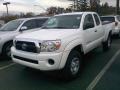 2011 Super White Toyota Tacoma SR5 Access Cab 4x4  photo #2