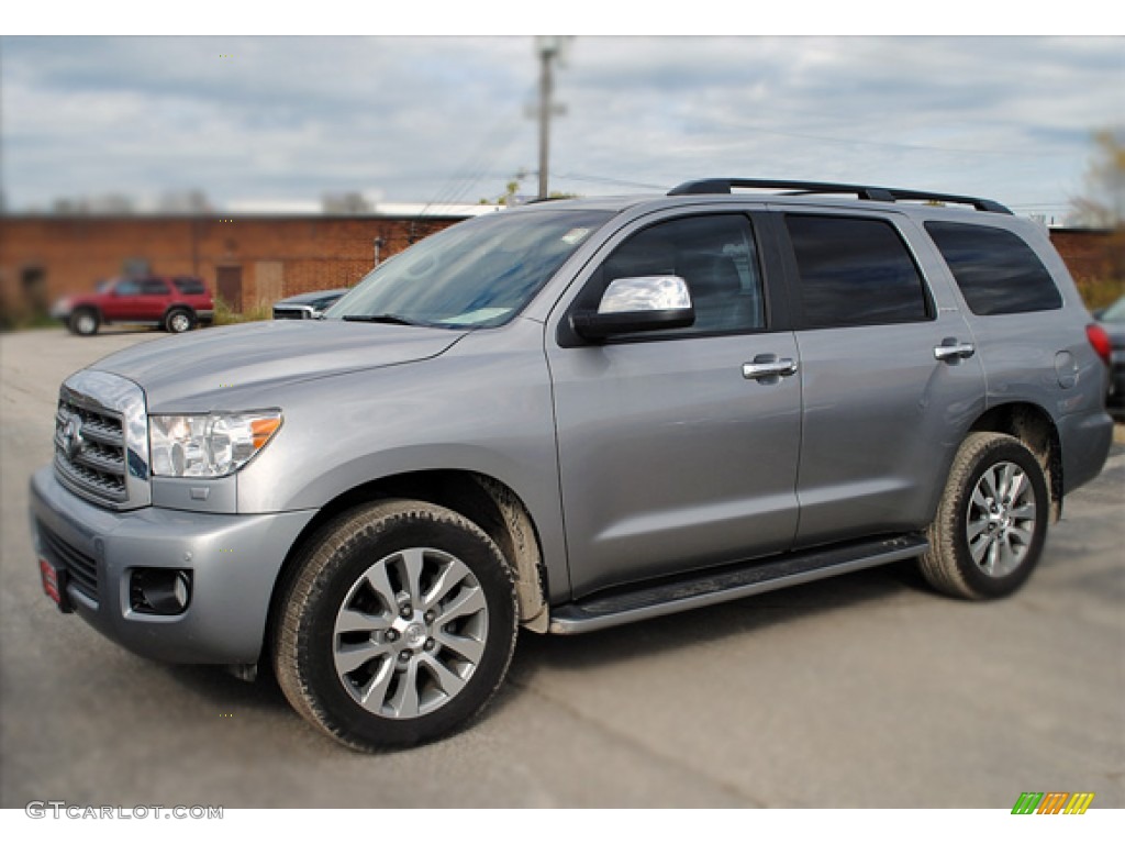Silver Sky Metallic 2008 Toyota Sequoia Limited 4WD Exterior Photo #55748643