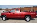 2008 Inferno Red Crystal Pearl Dodge Dakota SXT Crew Cab 4x4  photo #3