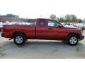 2008 Inferno Red Crystal Pearl Dodge Dakota SXT Crew Cab 4x4  photo #7