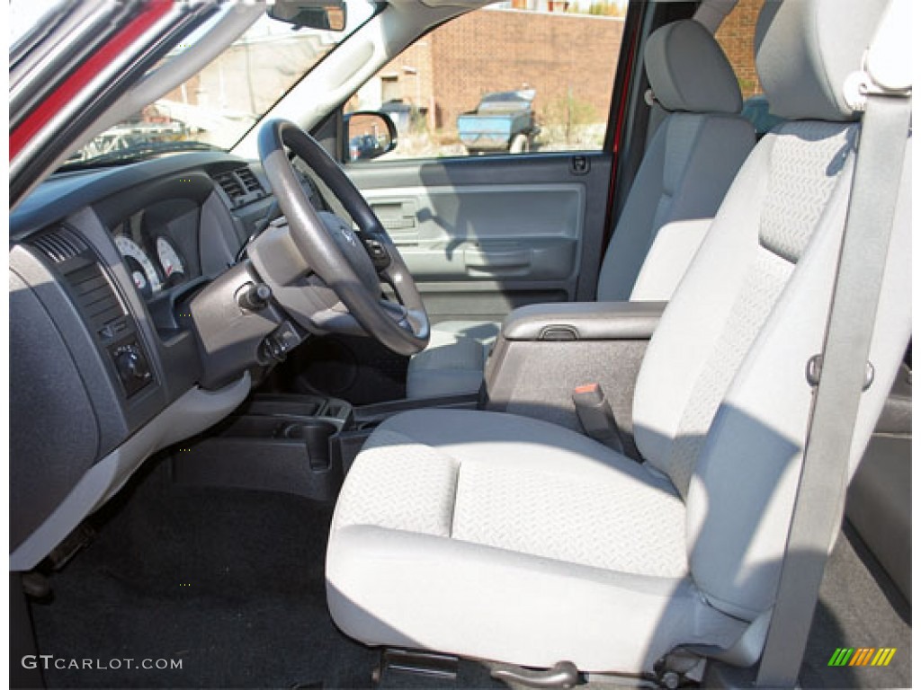 Dark Slate Gray/Medium Slate Gray Interior 2008 Dodge Dakota SXT Crew Cab 4x4 Photo #55749177