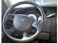 Dark Slate Gray/Medium Slate Gray 2008 Dodge Dakota SXT Crew Cab 4x4 Steering Wheel