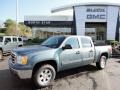 2012 Stealth Gray Metallic GMC Sierra 1500 SLE Crew Cab 4x4  photo #1