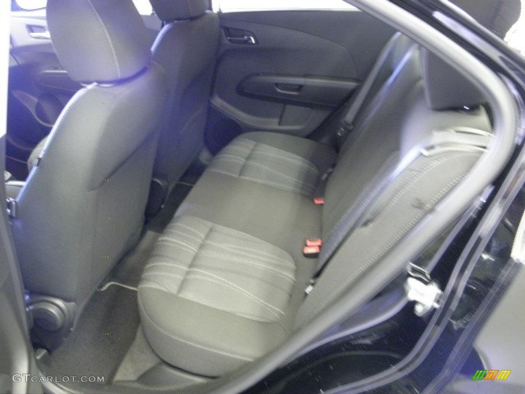 2012 Sonic LT Sedan - Black / Jet Black/Dark Titanium photo #12